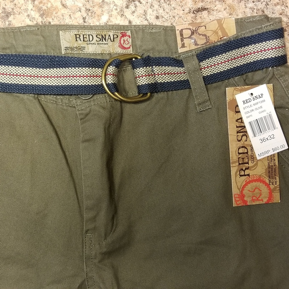 Red Snap jeans